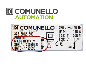 comunello rma D automation