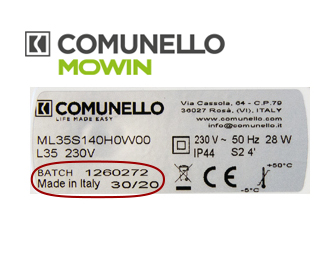 comunello rma D mowin